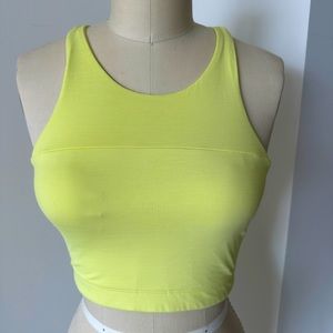 Outdoor voices - Techsweat crop yellow - size S